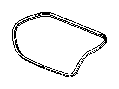 Weatherstrip, Rear Compartment Lid Or Tailgate