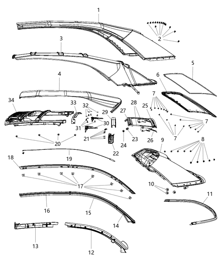 Header Folding Top