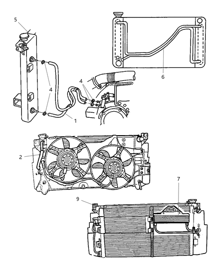 Tube And Hose, 3.3L - 3.8L Engine, Aht