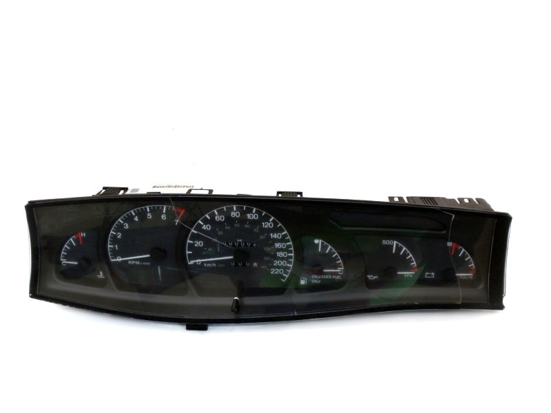 New OEM 1993 Cadillac Catera Instrument Panel Cluster Gauge Set (Export) – Part #90494648 (Cracked Lens)