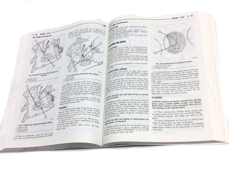 New OEM 2001 Dodge Viper Factory Service Procedures Manual 812701050