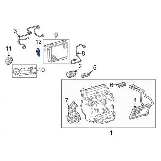 New OEM Genuine Toyota A/C Expansion Valve - Part # 8851564010