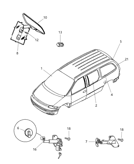 Actuator Quarter Vent Window