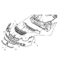 New 2003-2005 Fits Chrysler Neon Surround - Part # 5303565AA