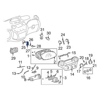 New OEM Genuine Toyota Combination Switch - Part # 8414052020