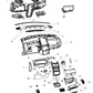 Bezel Instrument Panel Center