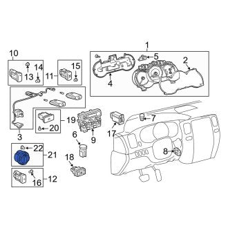 New OEM Genuine Toyota Combination Switch - Part # 8414010190