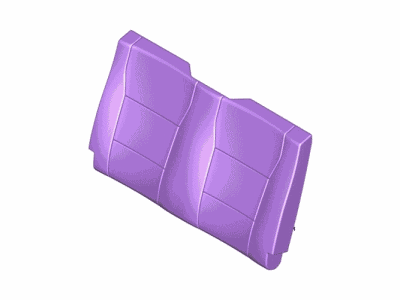 Cover Assy - Rear Seat Back