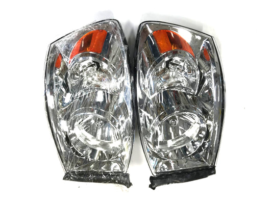 2006-2008 Dodge RAM 1500/ 2006-2009 RAM 2500 3500 Factory Style Crystal Headlights (Chrome Housing/Clear Lens)