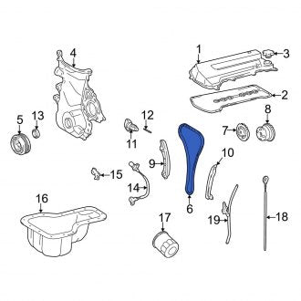 New OEM Genuine Toyota Engine Timing Chain - Part # 135060D010