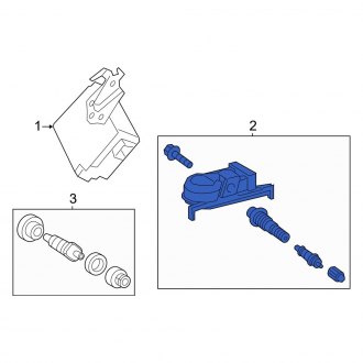 New OEM Genuine Toyota Tire Pressure Monitoring System - Part # 4260702100