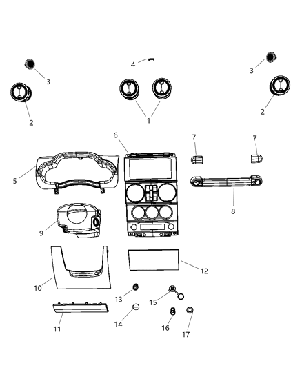 Bezel Cluster
