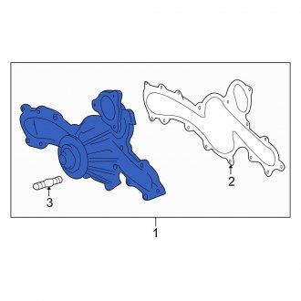 New OEM Genuine Toyota Engine Water Pump - Part # 1610009471