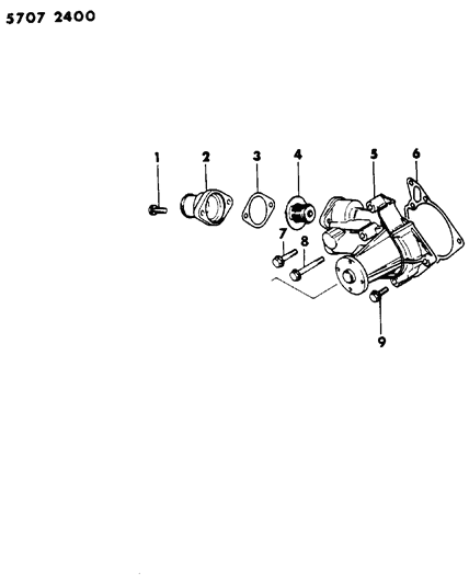 Bolt, Flange (8X70)