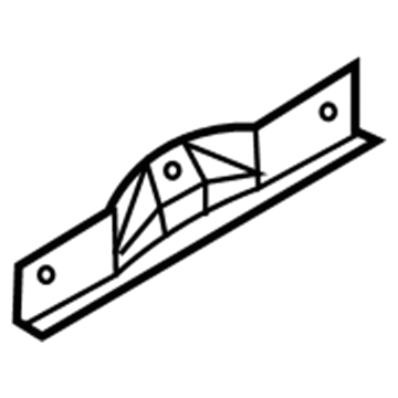 Bracket, Rear Side Door Trim