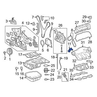 New OEM Genuine Toyota Engine Timing Chain Tensioner - Part # 135400P011