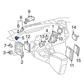 New OEM Genuine Toyota Hazard Warning Flasher - Part # 8198002050