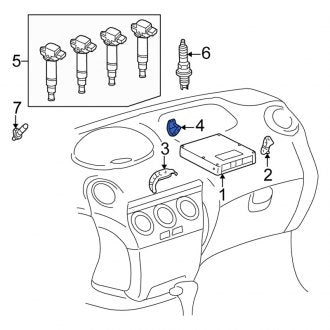 New OEM Engine Control Module Fits, 2006 Scion XA - Part # 8998752010