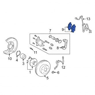 New OEM Front Disc Brake Pad Set Fits, 2004 Scion XA - Part # 446552170