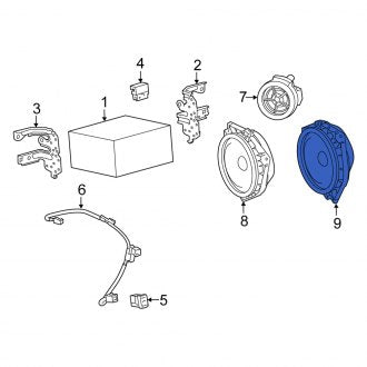 New OEM Speaker Fits, 2016 Scion IM - Part # 8616002A70