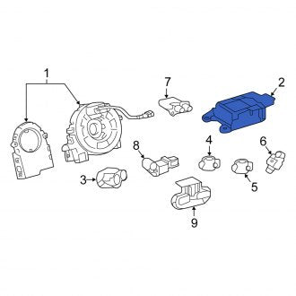 New OEM Air Bag Control Module Fits, 2016 Scion IM - Part # 8917012D60