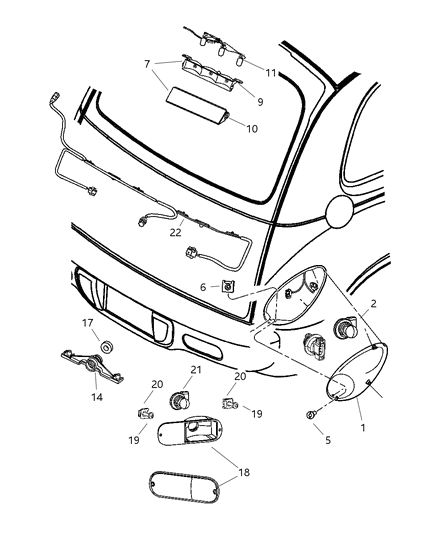 Socket Tail And Side Lamp