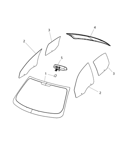 Windshield Shipping Assembly - 30 Lite Glass