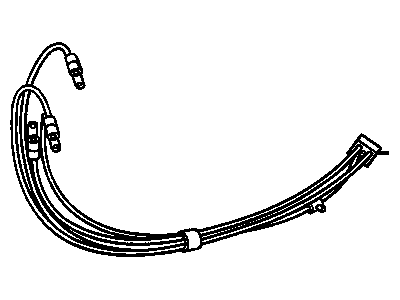 Harness, A/C Vacuum And Temperature