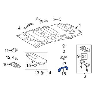 New OEM Genuine Scion, Interior Grab Bar - Part # 7461002081B0