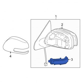 New OEM Genuine Scion, Front Left Turn Signal Light Lens - Part # 8174012150