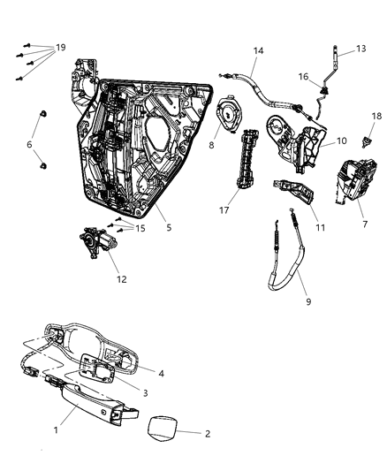 Latch Rear Door
