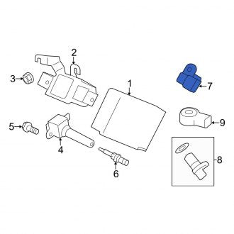 New OEM Genuine Toyota Engine Crankshaft Position Sensor - Part # SU00306463