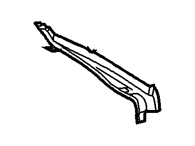 Trough - Luggage Compartment Drain