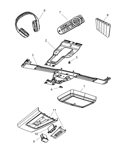Cap Floor Console End