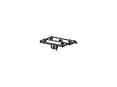 Bracket, Rear #2 Bench Seat-Aq4