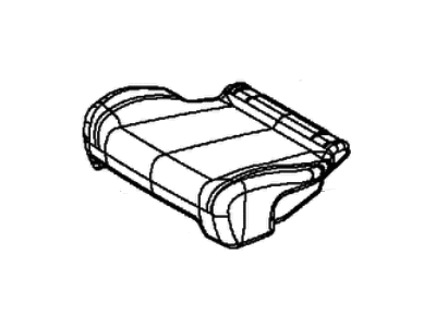 Cover Rear Seat Cushion 2Nd Row