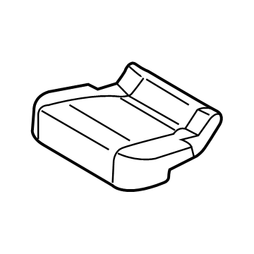 Cover Assy - Rear Seat Cushion