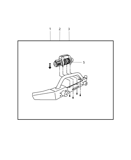 New 2007-2017 Fits Chrysler Wrangler Cable Kit-Winch - Part # 68004495AA