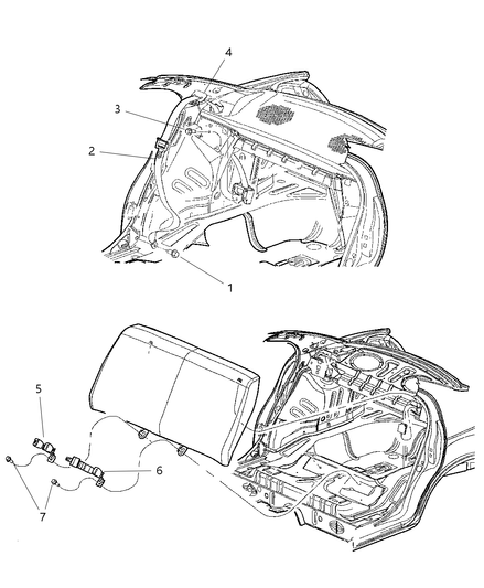 Seat Belt Rear Outer