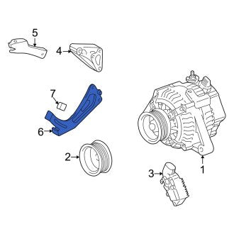 New OEM Alternator Adjusting Bracket Fits, 1997-2006 Lexus ES - Part # 125140A010