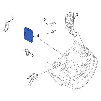 New OEM Engine Control Module Fits, 1997 Lexus ES - Part # 896613381184