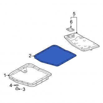 New OEM Transmission Oil Pan Gasket Fits, 1994-1998 Lexus ES - Part # 3516833031