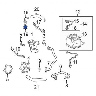 New OEM PCV Valve Grommet Fits, 1990-2000 Lexus ES - Part # 9048018001