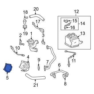 New OEM Exhaust Gas Recirculation Fits, 1997-1998 Lexus ES - Part # 2568520010