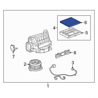 New OEM Front Cabin Air Filter Fits, 2001-2005 Lexus GS - Part # 8713950030