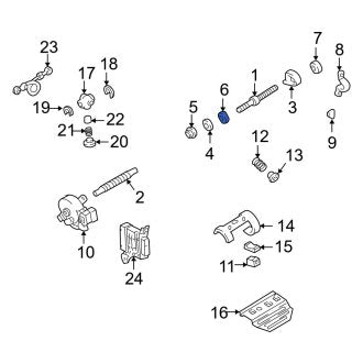 New OEM Genuine Lexus, Steering Gear Input Shaft Bearing - Part # 9036708001