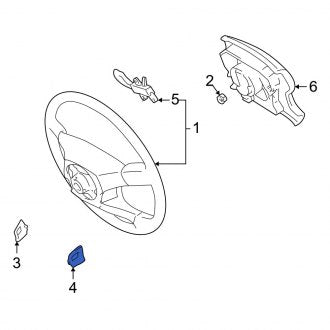 New OEM Genuine Lexus, Left Steering Wheel Plug - Part # 4518750030C0