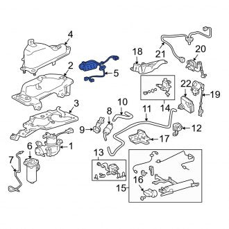 New OEM Left Suspension Self-Leveling Wiring Harness Fits, 2004 Lexus RX - Part # 8924448020