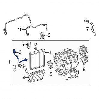 New OEM A/C Evaporator Temperature Sensor Fits, 2016-2018 Lexus ES - Part # 8862541030