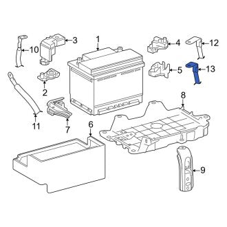 New OEM Battery Cable Fits, 2024 Lexus RX - Part # 8212378030